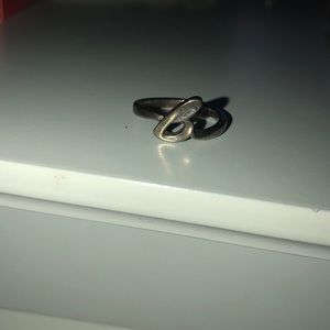 James Avery Script Initial Ring “b”